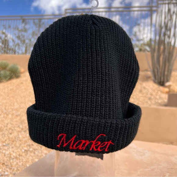 Urban Outfitters NWT Womens Beanie Ribbed Cuff Black BRAND NEW - Picture 7 of 8